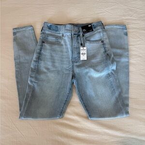 NWT Express skinny high rise Jeans in Light Blue size 00R